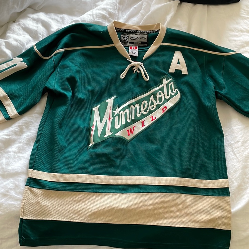 Minnesota Wild Reebok Hockey Jersey - Parise - Size L